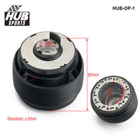 Adaptateur de moyeu de Kit de patron de volant de course de voiture de sport de HUB pour Opel Vauxhall Calibra Vectra Cavalier Tigra Omega Senator HUB-OP-1