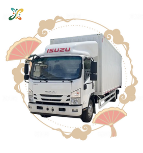 Marchio giapponese 4x2 ISUZU 5T 7T <span class=keywords><strong>usato</strong></span> frigorifero Box Truck Veg ghiaccio di <span class=keywords><strong>trasporto</strong></span> a buon mercato furgone <span class=keywords><strong>camion</strong></span> refrigerati - Product Image 6