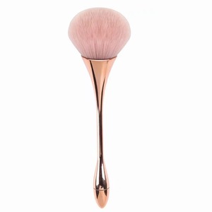 Brocha de Maquillaje OEM de Fábrica con Mango de Copa de Cintura Alta para Colorete, Polvo Fijador y Eliminación de Polvo de Uñas - Product Image 1