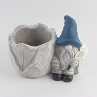 Conteneur à fleurs sur le thème de Pâques Boîte à fleurs de jardin intérieure et extérieure Pot élégant pour l'entretien des plantes