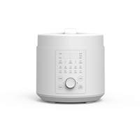 Cuisinière électrique intelligente 900W 5L, 10-en-1, multi-cuiseur, contrôle numérique, cuve intérieure en alliage d'aluminium antiadhésive, revêtement antiadhésif