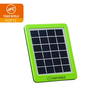 2 W 6 V pratique sunpal 12 cellules panneau solaire portable pour extérieur