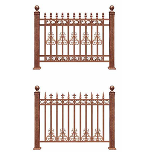 Extérieur moderne Clôture de confidentialité à lamelles en aluminium bon marché pour villa et hôtel Peinture enduite de poudre résistante aux intempéries et écologique - Product Image 5