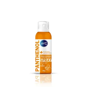 PANTHENOL SPRAY HAND CLEANSER 120gr 75% 85% ALCOHOL Private Label Available Made in Turkey