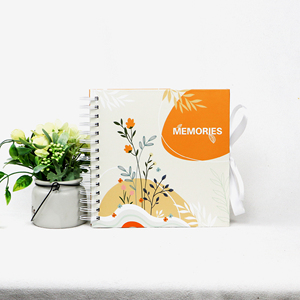 <span class=keywords><strong>Album</strong></span> de <span class=keywords><strong>scrapbooking</strong></span> personnalisé en papier imprimé écologique, couverture rigide, vente en gros, DIY - Product Image 1