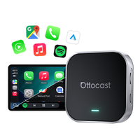 Ottocast 3'ü 1 Arada Kablosuz Carplay Android Auto AI Kutusu Bölünmüş Ekran Çift SIM Google Play Araç Marka Temsilcisi Toptan Satış