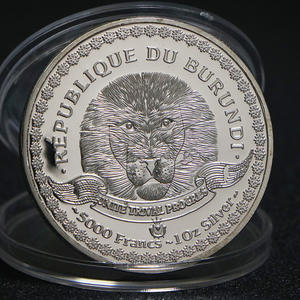 Woweiアフリカ熱帯魚海洋動物クロウフィッシュ彫刻記念金銀コインチャレンジコイン - Product Image 5