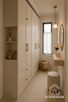 Armoire de chambre moderne XINGRUO, armoire sur mesure avec tiroirs, étagères ouvertes, organisateur de dressing, service OEM ODM