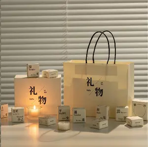 Newest Soy Wax Aromatherapy Candles Valentine's Day Gift Sets Anti-mosquito Velas 8 pcs/ set Scented Candle Gift Set