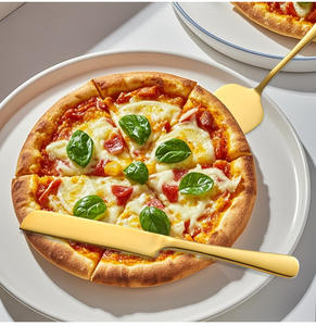 Ensemble d'outils <span class=keywords><strong>de</strong></span> pâtisserie créatifs : <span class=keywords><strong>Spatule</strong></span> à pizza colorée en titane et couteau à pain long pour collection <span class=keywords><strong>de</strong></span> kits <span class=keywords><strong>de</strong></span> pâtisserie - Product Image 5