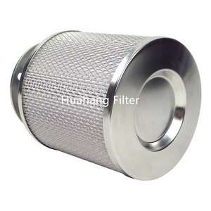 Thép Không Gỉ 304 End Cap New Cartridge Pleated Sợi Thủy Tinh Không Khí Bụi Lọc Với Mặt Bích Doanh Cho Bụi Bộ Sưu Tập - Product Image 5