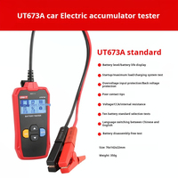 Probador de batería UT673A/UT675A, para baterías automotrices de 12V/24V, función de prueba de carga, 1 unidad