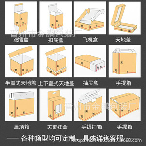 กล่องกระดาษแข็งจินเผิง 5 ชั้น 250 แกรม สำหรับบรรจุภัณฑ์อีคอมเมิร์ซและจัดส่งด่วน - Product Image 4