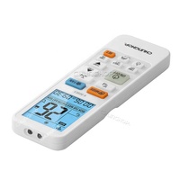 Control Remoto Universal Inalámbrico para Aire Acondicionado, Personalizable OEM/ODM, de Plástico, con Pantalla LED Digital, Función de Temporizador y Temperatura