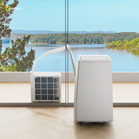 Nouvelle Climatisation Portable Split 12000 BTU Chaud/Froid à Technologie Inverter, Contrôlée par Application et Télécommande – Offre Spéciale