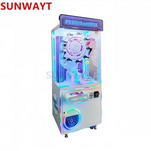 Nouvelle machine de jeu Arcade Crane Dolls Catcher Toy Ferris Wheel with Coin Acceptor Gift Machine - Product Image 4