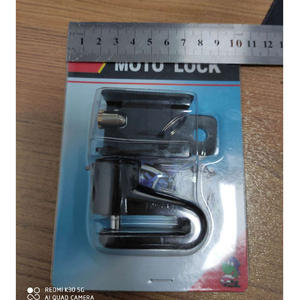 Câble de frein à disque pour moto en acier à ressort bleu, antivol, pour voyage et rangement - Product Image 4