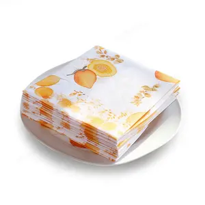 出售现代风格异型纸餐巾纸原料餐巾纸彩色餐巾纸