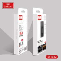 Earldom 2 en 1 BT 5.0 Récepteur Émetteur Stéréo Adaptateur Audio Sans Fil USB 3.5mm Jack Adaptateur Musique pour PC Portable Casque