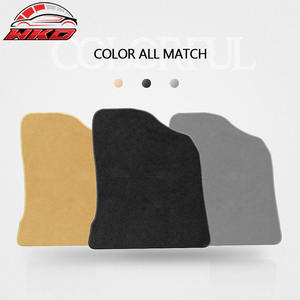 Alfombrillas para Toyota Corolla Sedan 14-19, 4 piezas, delanteras y traseras, antideslizantes, de terciopelo, color negro - Product Image 4