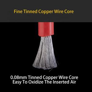 Filo in Silicone morbido Ultra flessibile ad alta resistenza invernale 25 35 <span class=keywords><strong>50</strong></span> 75 95 grande quadrato 4 3 2 1awg nuovo filo batteria al litio - Product Image 5