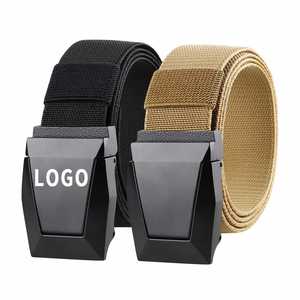 Ceinture en tissu décontractée pour homme YS-MEB, haute élasticité, tressée, personnalisée, 100% polyester/nylon, boucle personnalisable Yusen - Product Image 4