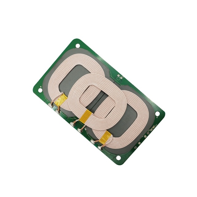 3 Coils Electric PD 3.0 Wireless Charger PCBA Module for Mobile Phones Smart Watch & Earphone with 9V/2A Output 1 Year Warranty
