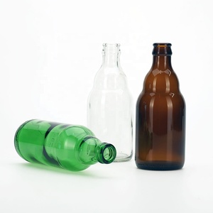 Vista 33cl 275Ml Chất Lượng Cao Hổ Phách Trong Suốt Ngọc Lục Bảo Màu Xanh Lá Cây Boston Bia Chai Biểu Tượng Tùy Chỉnh Emboss Nút Chai Niêm Phong Vương Miện Cap - Product Image 3