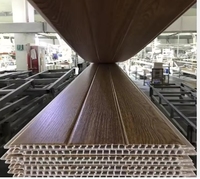 Panneau de plafond en PVC blanc doré ignifuge et imperméable - Fournisseur chinois de panneaux décoratifs durables