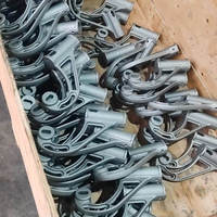 Support d'instrumentation OEM personnalisé de qualité supérieure, moulé en sable, en fonte/aluminium, conception robuste pour équipement industriel