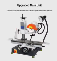 Machine de rectification universelle multifonctionnelle portable de haute qualité pour surfaces et outils CNC, modèle 600, 220V/380V, 0,55kW, 120kg