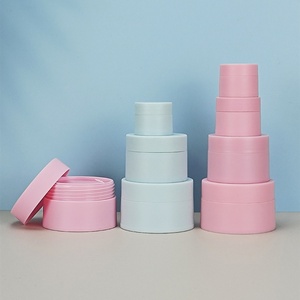 Wholesale Small 5g 15g 20g 30g 50g Black White Frosted Cosmetic Containers <b>Plastic</b> Cream <b>Jars</b> - Product Image 6