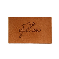 Meilleur prix des étiquettes en cuir sérigraphie personnalisées Patch personnalisé pour les étiquettes en cuir Pu en relief de vêtement