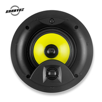 Haut-parleur de plafond intelligent pour home cinéma, 6 pouces, 8 ohms, 40 W, système de plafond sans cadre, encastrable