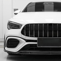 Spoiler avant en fibre de carbone sèche pour Mercedes Benz AMG CLA45 S W118 C118 2020 2025 Kit carrosserie