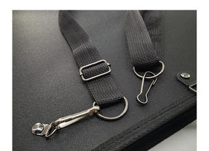 A3 Tragbare hand tragende Künstler-Zeichenbrett-Tasche PP-<span class=keywords><strong>Portfolio</strong></span>-Tasche mit Reiß verschluss und langer Schnur - Product Image 6