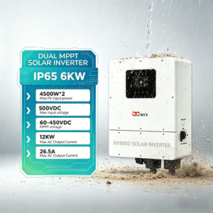 Invertisseur hybride solaire basse fréquence IP66 10KW 6KW 12KW 48V/51.2V avec double suivi MPPT - Product Image 1
