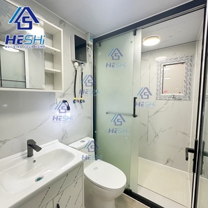 सुरक्षा पूर्वनिर्मित रहने वाले 20 फीट 40 फीट विस्तारित कंटेनर घर घर के बाथरूम निर्माण अचल संपत्ति - Product Image 5