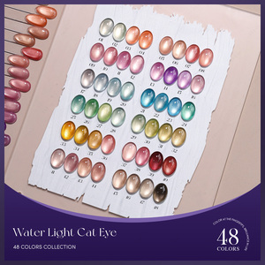 JTING - Juego de Esmalte de Uñas en Gel Magnético Efecto Ojo de Gato, 48 Colores, Efecto Agua, Sin TPO/HEMA, OEM, Profesional - Product Image 3