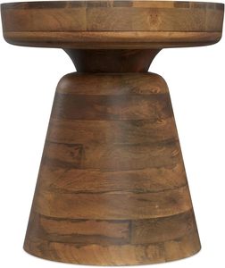 Mesa de Centro Moderna Hecha de Madera de Teca Sólida de Alta Calidad con Acabado Marrón para Muebles de Sala de Estar. - Product Image 1