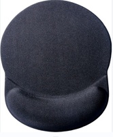 Mouse pad gaming anti selip, mouse pad komputer dengan sandaran tangan, alas mouse untuk petugas dan gamer