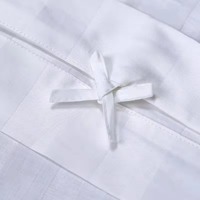 Parure de Lit 100% Coton Draps Blancs Tailles Queen King 200 Fils Hôtellerie Vente en Gros Housse de Couette