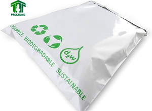 Ompostbale-bolsas de plástico biodegradables, reutilizables, reciclables para embalaje ecológico - Product Image 6