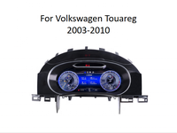 Tableau de bord numérique LCD 12,3 pouces pour Volkswagen Touareg 2003-2010, plusieurs interfaces utilisateur, CarPlay, entrée HD - XTRONS