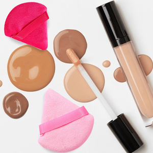 Borla de Maquillaje Triangular de Terciopelo con Logotipo Personalizado, Borla de Algodón para Fijar Maquillaje, Herramienta Cosmética Suave para el Rostro - Product Image 6