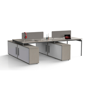 Estación de trabajo de centro de llamadas personalizada, Mesa oficial, mesa de escritorio de oficina, partición, cubículo modular, muebles de oficina - Product Image 3