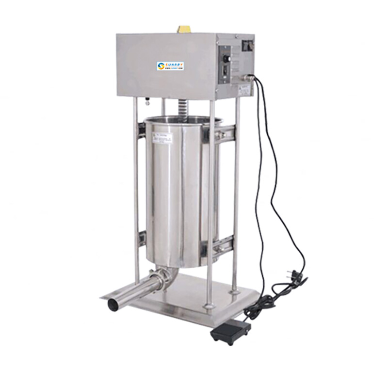 Коммерческий 30L коммерческий Электрический колбасный наполнитель, колбасный шприц, машина для изготовления колбасных изделий