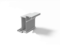 Profil en plastique d'extrusion PVC matériaux pour personnalisé