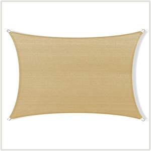 <span class=keywords><strong>Voiles</strong></span> d'ombrage rectangulaires personnalisées pour mobilier d'extérieur de jardin, patio et restaurant, protection solaire - Product Image 1