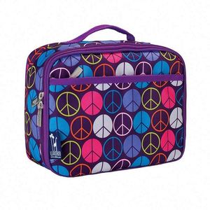Muestra gratuita de lonchera térmica personalizada para niños, elegante, portátil, colorida, para la escuela. - Product Image 6